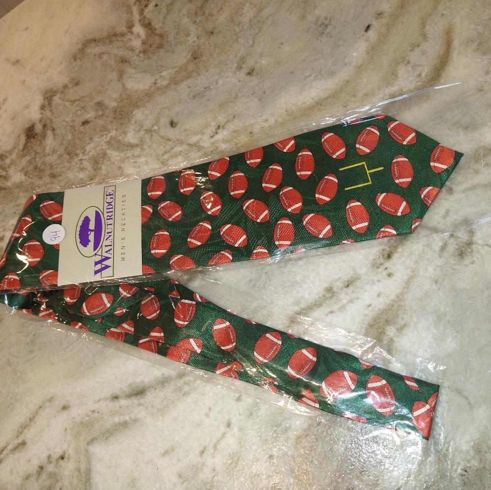 Football Printed Tie